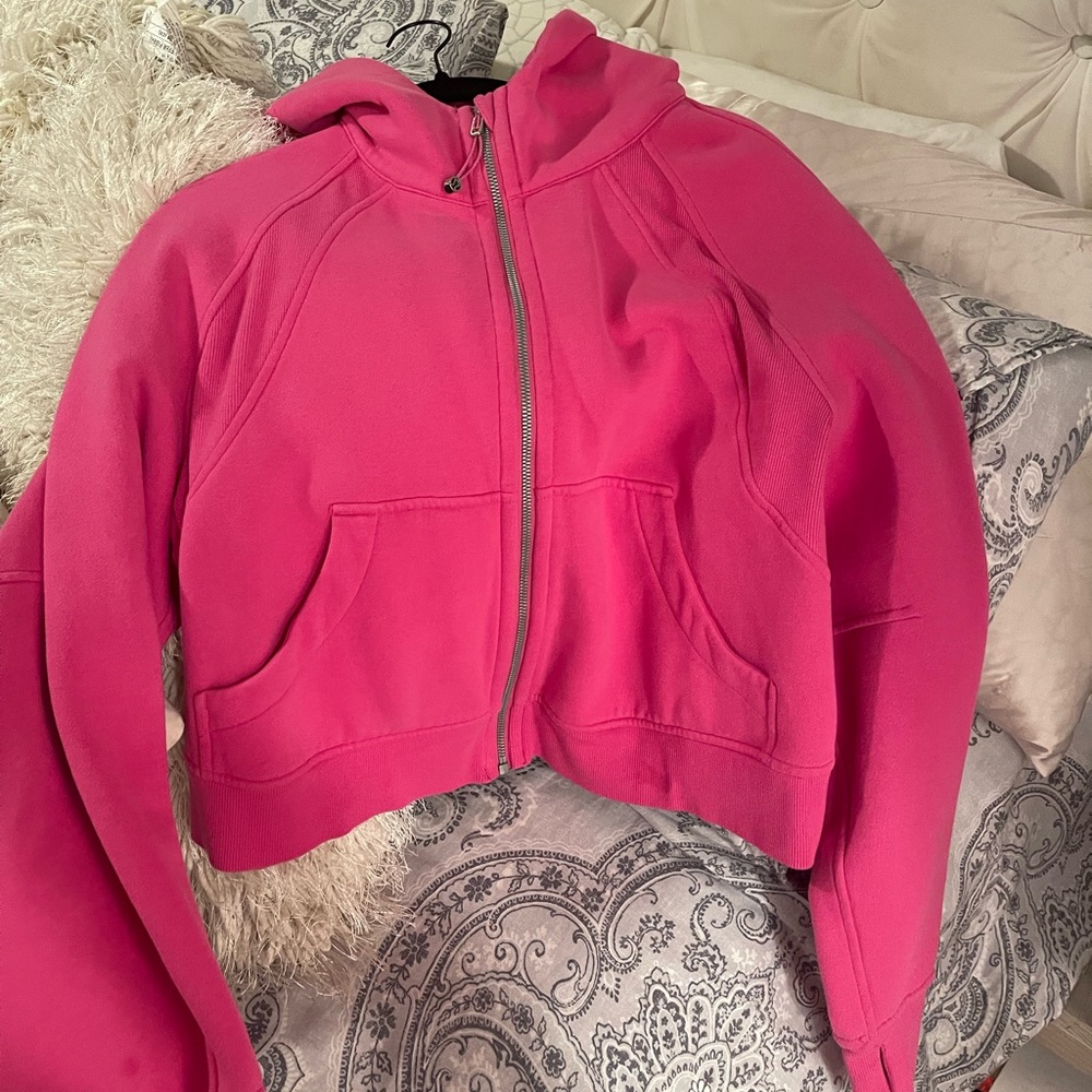 Sonic pink scuba full zip